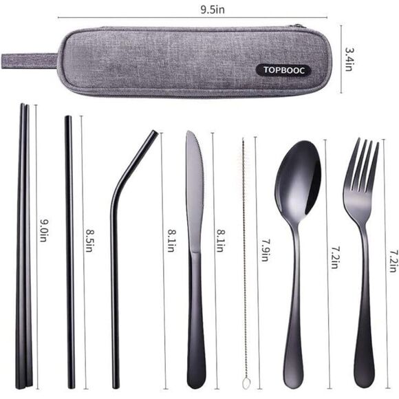 Amazon Other - Portable Stainless Steel Flatware Set